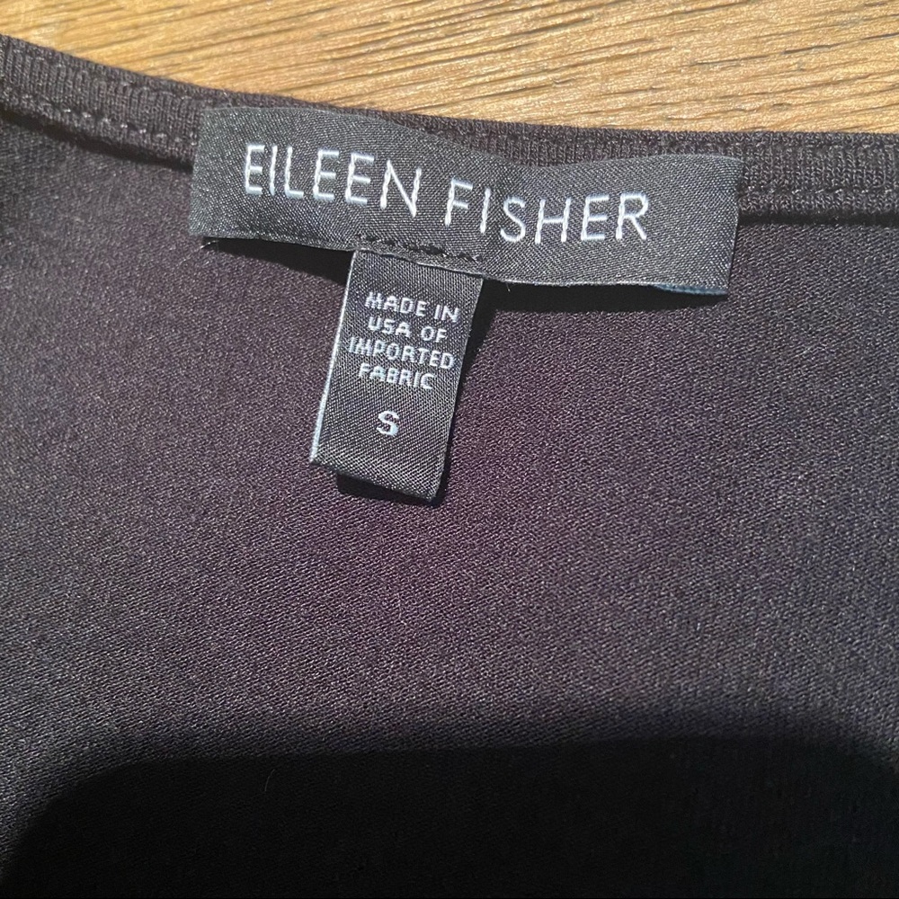 Eileen Fisher V-Neck Dress-Small - Picture 6 of 8